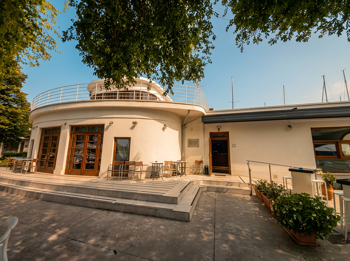 Terrazza esterna della SVOC di Monfalcone